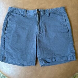 J. Crew Men's Blue Chino Short-7 inch inseam